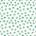 Floral leaves shamrock seamless saint Patrick day pattern for clothes print and kids notebooks and wrapping