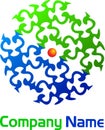 Floral logo