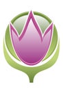 Floral logo