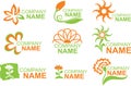 Floral logos