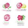 Floral logos