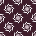 Floral maroon seamless pattern. Background with fower elements for wallpapers