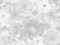 Floral mourning background