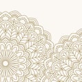 Floral oriental pattern