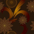 Floral pattern background illustrations