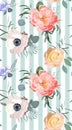 Floral pattern. Fashion vector background