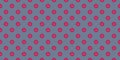 A floral pattern of pink flowers on a blue background. Suitable for textile canvas. Royalty Free Stock Photo