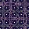 Floral pattern. Textile and wallpaper design Royalty Free Stock Photo