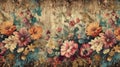 Floral Pattern In Vintage Persian Style