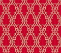 Floral pattern. Wallpaper baroque, damask. Seamless background. Red and white ornament. Stylish graphic pattern Royalty Free Stock Photo