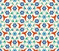 Floral pattern for your design. Traditional Turkish Ã¯Â¿Â½ Ottoman seamless ornament. Iznik.