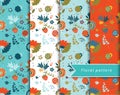 Floral patterns set