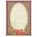 floral photo frame. Vector illustration decorative design Royalty Free Stock Photo