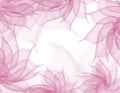 Floral romantic tender dusty pink background. Royalty Free Stock Photo