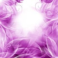 Floral romantic tender purple background.