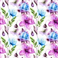 Floral seamles pattern