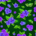 Floral seamless background Royalty Free Stock Photo
