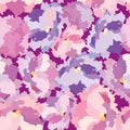 Floral seamless background. gentle flower pattern. Royalty Free Stock Photo