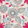 Floral seamless pattern