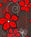 Floral seamless pattern