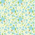 Floral seamless pattern Royalty Free Stock Photo