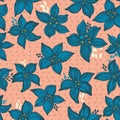 Floral seamless pattern