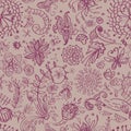 Floral seamless pattern