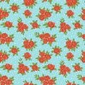 Floral seamless pattern