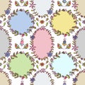 Floral seamless pattern