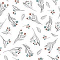 Floral seamless pattern for any designs