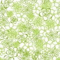 Floral pattern background spring vector illustration Royalty Free Stock Photo