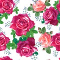 Floral seamless pattern Royalty Free Stock Photo