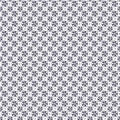 Floral seamless pattern in black and white colors. Tiny flowers ornament for textile design. Pattern background with blossom Royalty Free Stock Photo