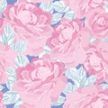 Floral seamless pattern. Flower background. Floral tile ornament