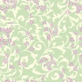 Floral seamless pattern. Flower background. Flourish garden tex Royalty Free Stock Photo