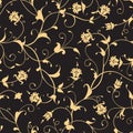 Floral seamless pattern Royalty Free Stock Photo