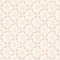 Floral seamless pattern. Orange wallpaper background