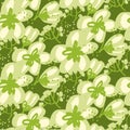 Floral seamless pattern for surface design Royalty Free Stock Photo