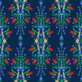 Floral seamless pattern in turkish style
