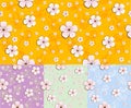 Floral seamless pattern / vector background Royalty Free Stock Photo