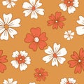 Floral seamless pattern. Vector design for paper, cover, fabric interior decor