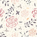 Floral seamless pattern