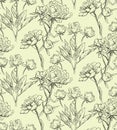 Floral seamless pattern