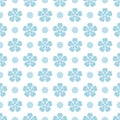 Floral seamless patterns. Colored background Royalty Free Stock Photo