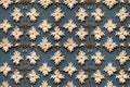floral seamless texture pattern with flowers on background for traditional ethnic fabric and decor