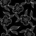 Floral simple pattern