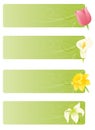 Floral Spring Banners