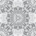 Floral square pattern. Chinese ornamental abstract background