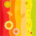 floral summer background