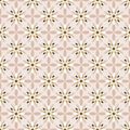 Floral Surface seamless pattern in bright color elegant, and feminime